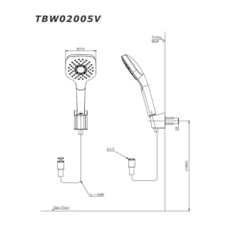 Ảnh Sen tắm nóng lạnh TOTO TBG02302VA/TBW02005V 3