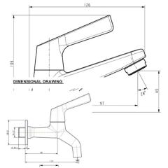 Ảnh Vòi nước gắn tường American Standard WF-T602 2