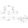 Sen tắm TOTO TBV01401BA 2