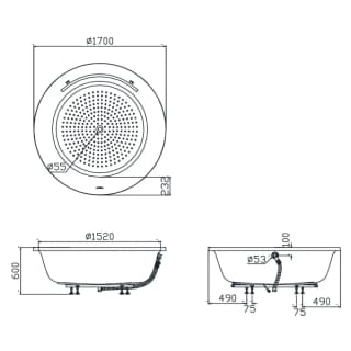 Ảnh Bồn tắm Ngọc Trai TOTO PPY1720HPTE 2