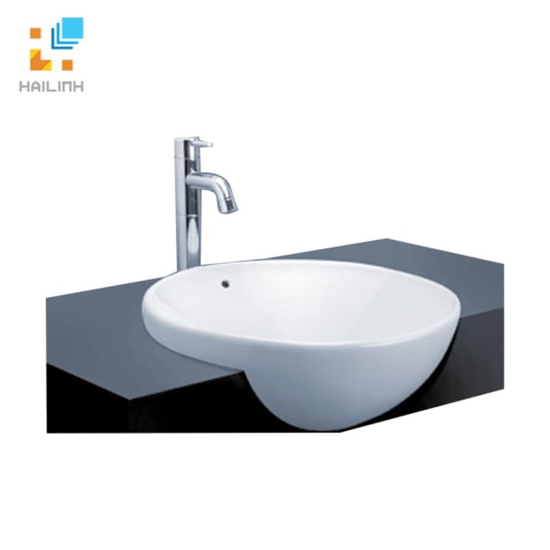 Chậu rửa bán âm bàn TOTO LT533R