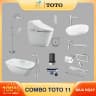Combo thiết bị vệ sinh TOTO 11 1