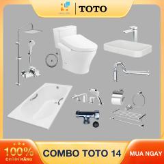 Combo thiết bị vệ sinh TOTO 14