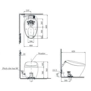 Ảnh Bồn cầu thông minh TOTO CS900VT/T53P100VR 2