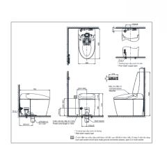 Ảnh Bồn cầu thông minh TOTO CS921VT/TCF85510GAA/T53P100VR 2