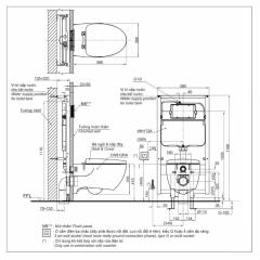 Ảnh Bồn cầu thông minh TOTO CW812RA/TCF47360GAA/WH172A/MB174P 3