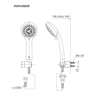 Ảnh Sen tắm nóng lạnh TOTO TTMR302V/DGH108ZR 3