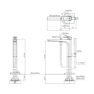 Ảnh Vòi sen bồn tắm TOTO TBG07306AA/TBN01105B 2