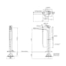 Vòi sen bồn tắm TOTO TBG07306AA/TBN01105B 2