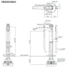 Vòi sen bồn tắm TOTO TBG09306AA/TBN01105B 2