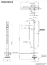 Vòi sen bồn tắm TOTO TBG10306AA/TBN01105B 2