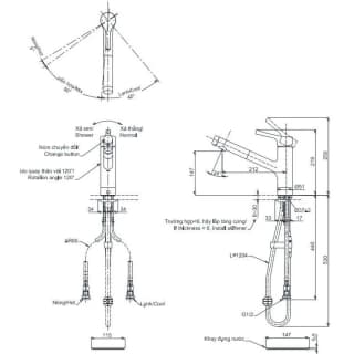 Ảnh Vòi rửa bát TOTO TKS05305JA 2