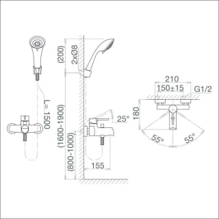 Ảnh Sen tắm Viglacera VG541 6