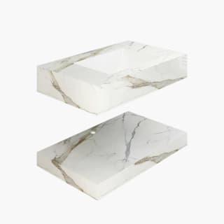 Chậu bàn đá 2 tầng Viglacera PHL-9S01P