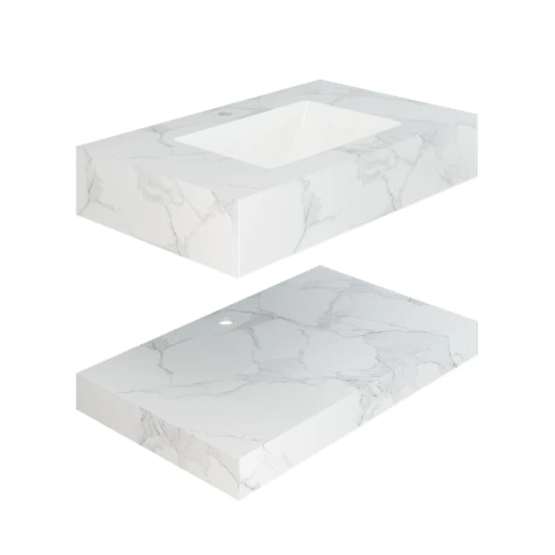 Chậu bàn đá 2 tầng Viglacera VI14-9GP01