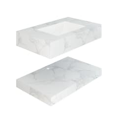 Ảnh Chậu bàn đá 2 tầng Viglacera VI14-9GP01 1