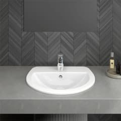 Ảnh Chậu rửa đặt bàn Viglacera CD12 3