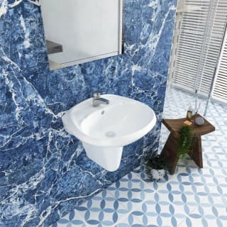 Ảnh Chậu rửa treo tường Viglacera VTL3+VI5 5