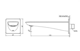 Ảnh Vòi xả bồn GR TOTO TBG02001B 2