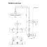 Sen cây nhiệt độ TOTO TBW01402AA 2