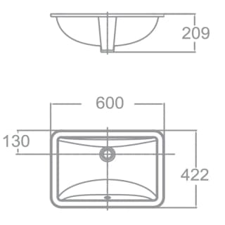 Ảnh Chậu rửa âm bàn American Standard TI-0459-WT 2