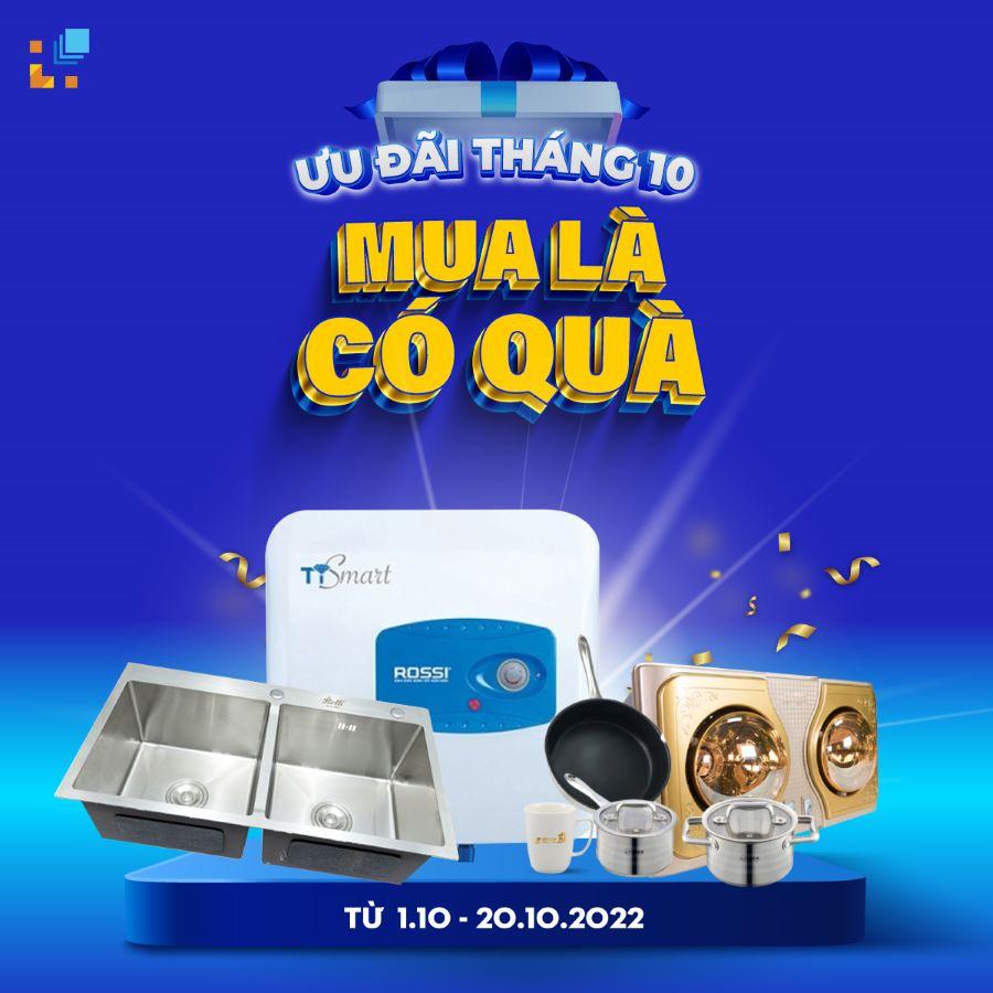 Đại tiệc mua sắm tháng 10 tại Hải Linh - Siêu ưu đãi, mua là có quà 