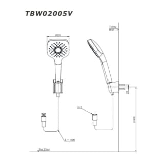 Ảnh Sen tắm nóng lạnh TOTO TBS01302V/TBW02005V 2