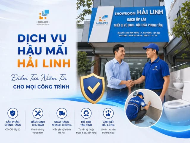 Dịch Vụ Hậu Mãi Hải Linh – Điểm Tựa Niềm Tin Cho Mọi Công Trình
