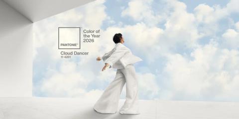 Ứng dụng sắc trắng Cloud Dancer (PANTONE 11-4201) trong thiết kế nội thất