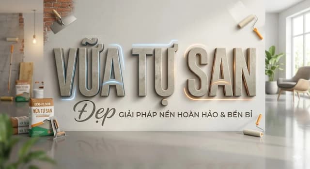 Vữa tự san là gì? Ưu nhược điểm và phương pháp thi công hoàn hảo