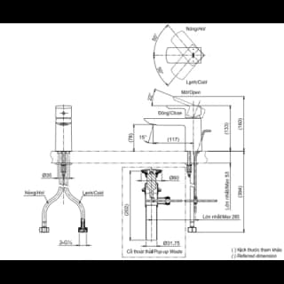Ảnh Vòi chậu TOTO TLG02301V 2