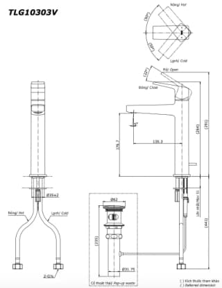 Ảnh Vòi chậu TOTO TLG10303V 2