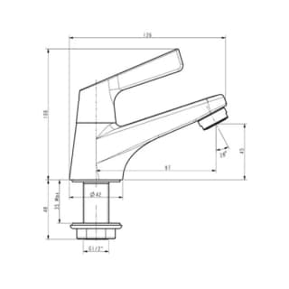 Ảnh Vòi chậu 1 đường lạnh American Standard WF-T601 2