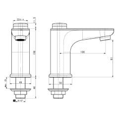Ảnh Vòi chậu 1 đường lạnh American Standard WF-T823 2