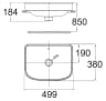 Chậu rửa đặt bàn American Standard WP-0638 2