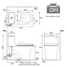 Bồn cầu 1 khối D&K DK-C2410 2