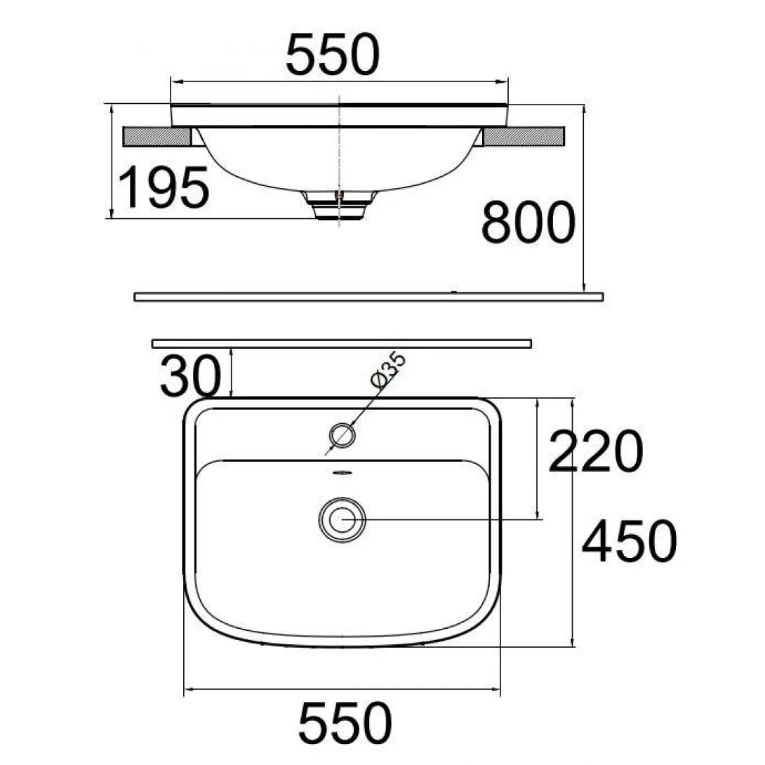 Ảnh Chậu rửa dương bàn American Standard VF-0462 2