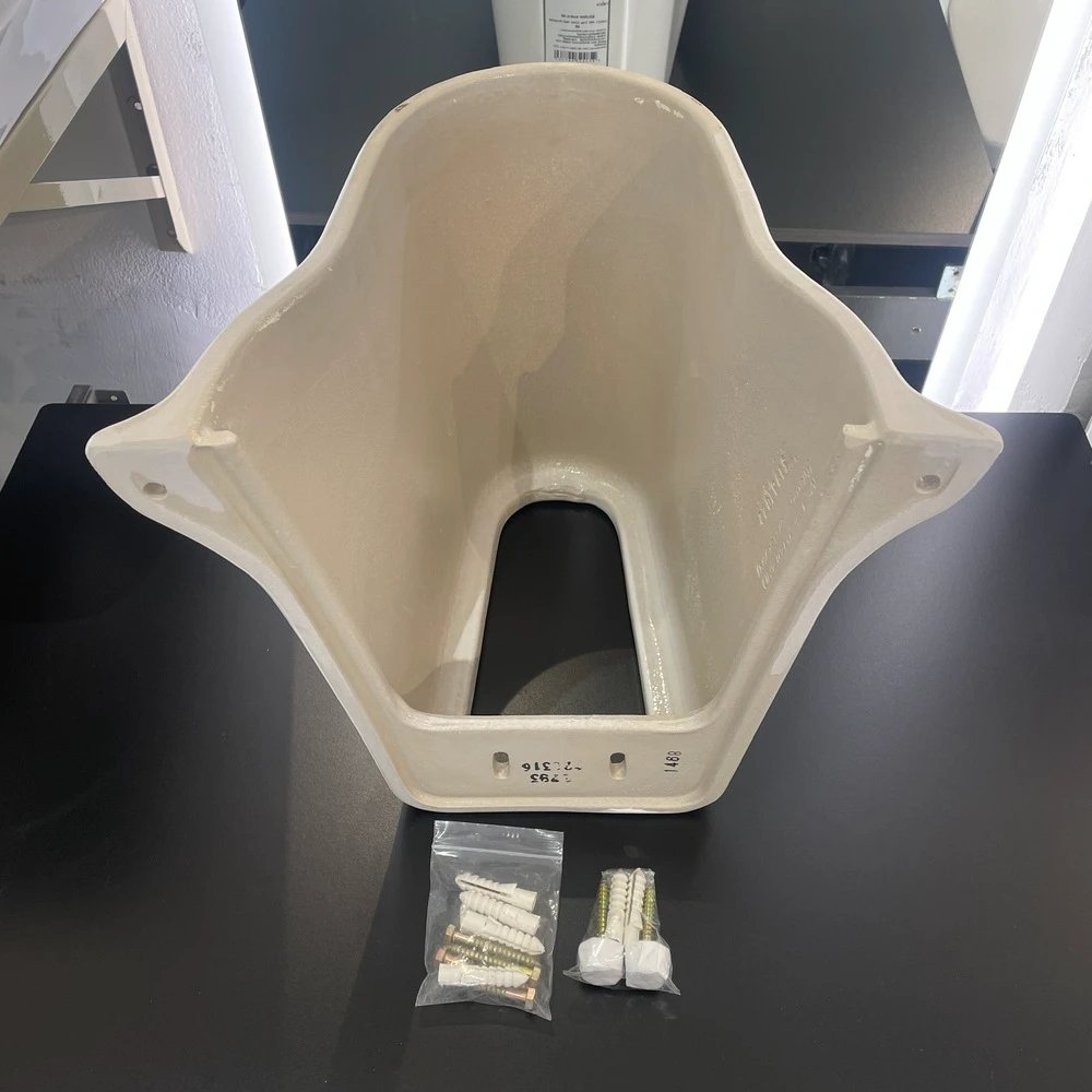 Ảnh Chân chậu ngắn COTTO C4201 sứ cao cấp 4