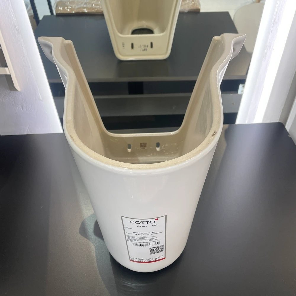 Ảnh Chân chậu ngắn COTTO C4201 sứ cao cấp 5