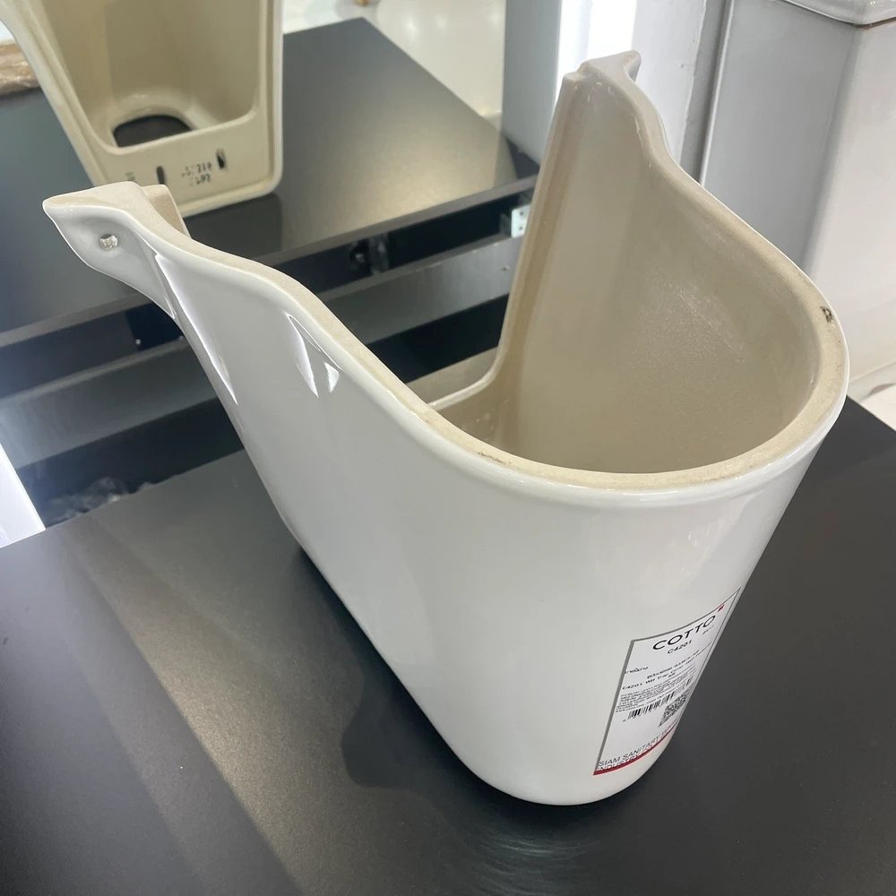 Ảnh Chân chậu ngắn COTTO C4201 sứ cao cấp 6