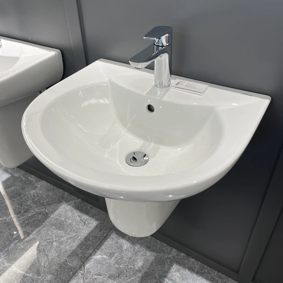 Ảnh Chậu rửa treo tường JOMOO P12748-1/11P-1 5