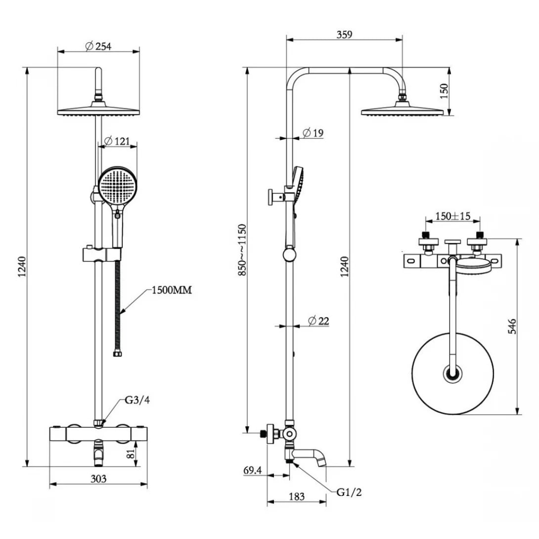Ảnh Sen cây nhiệt độ Caesar S1038S 2