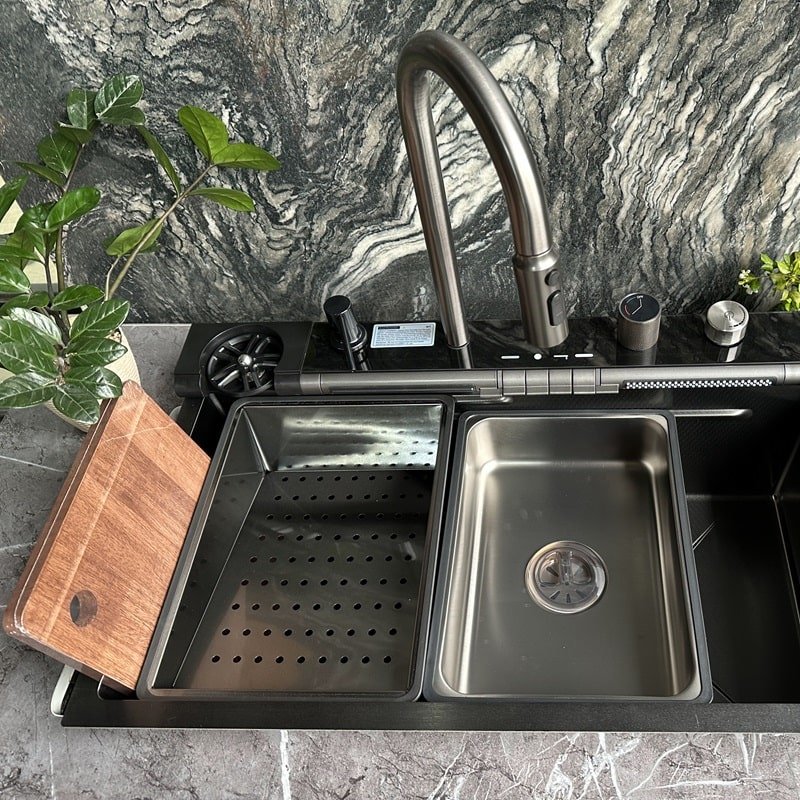 Ảnh Chậu rửa bát Belli BL.D.75.45.KTS 4