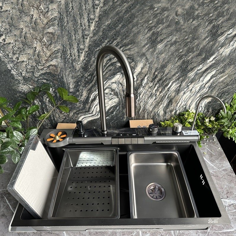 Ảnh Chậu rửa bát Belli BL.D.75.45.KTSC 3