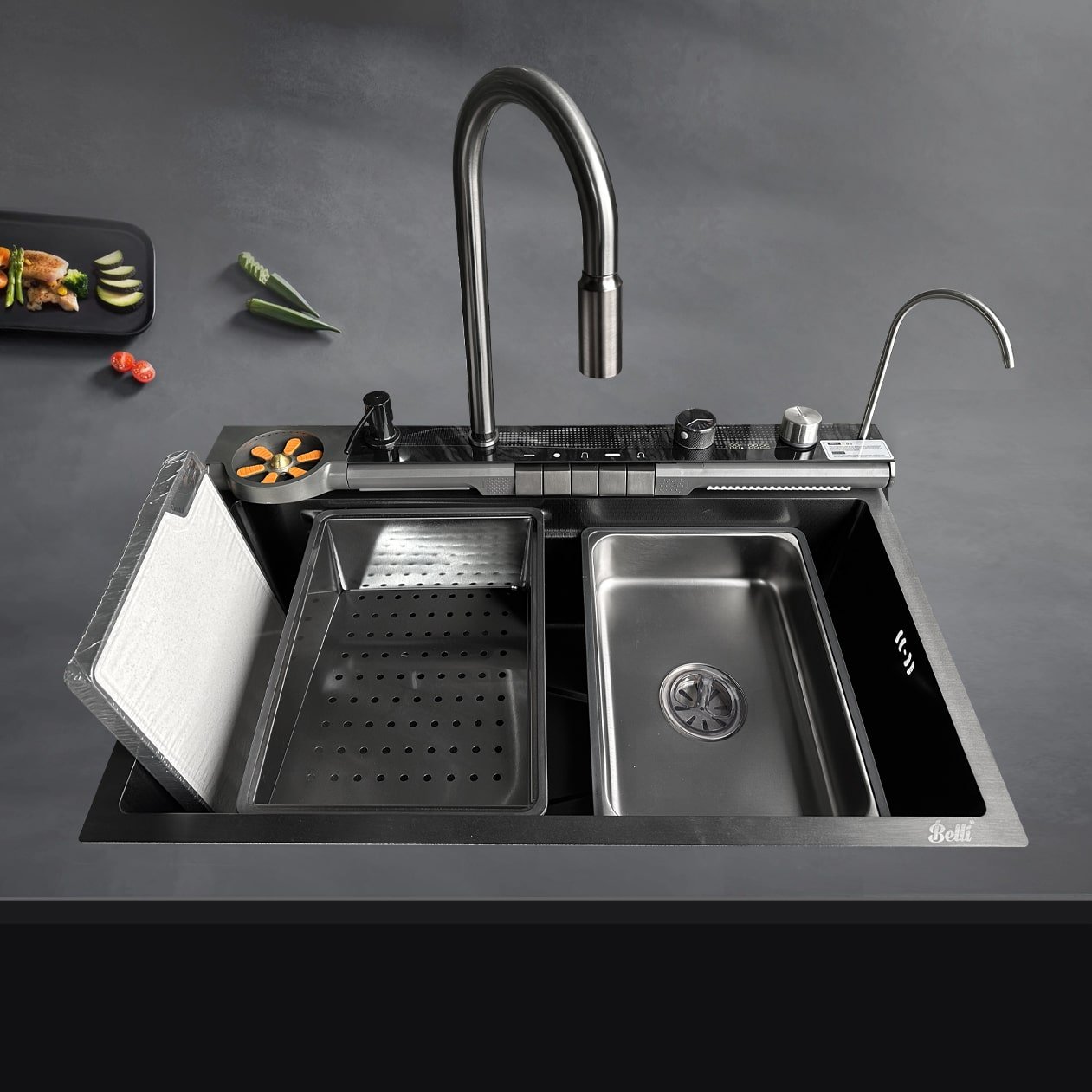 Ảnh Chậu rửa bát Belli BL.D.75.45.KTSC 2