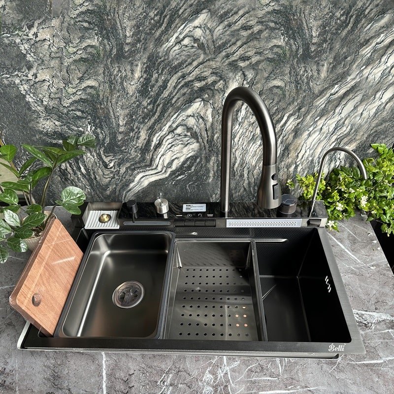 Ảnh Chậu rửa bát Belli BL.D.75.45.TKTS 3