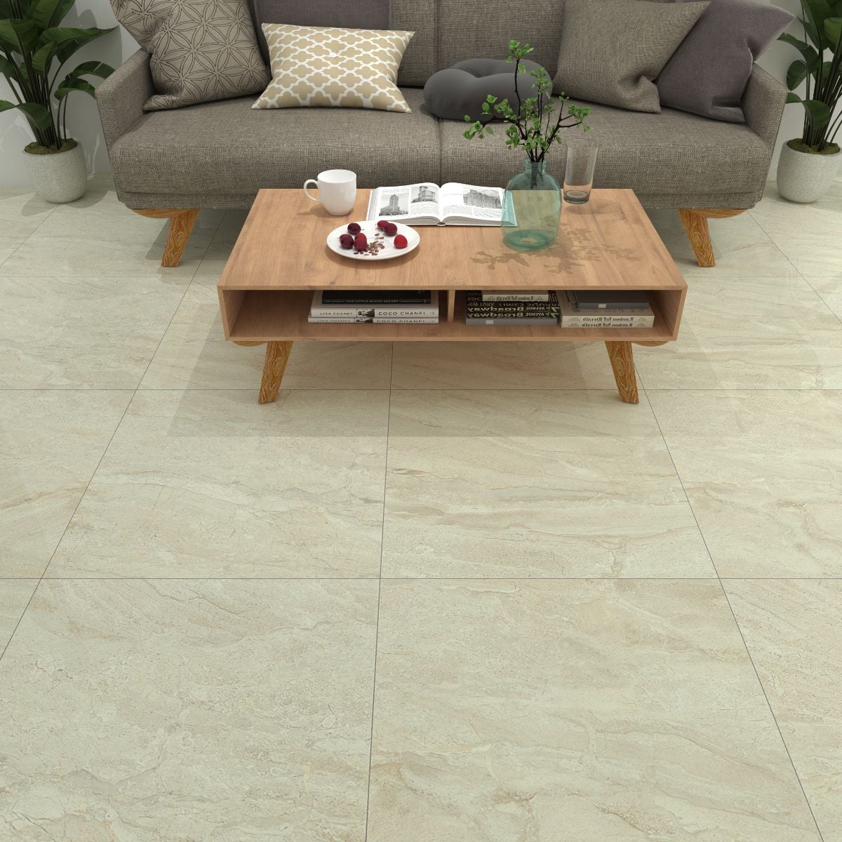 Ảnh Gạch Đồng Tâm 6060TRANGAN007-FP 3