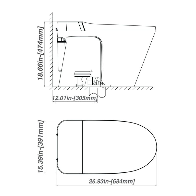 Ảnh Bồn cầu thông minh Viglacera V882F 7