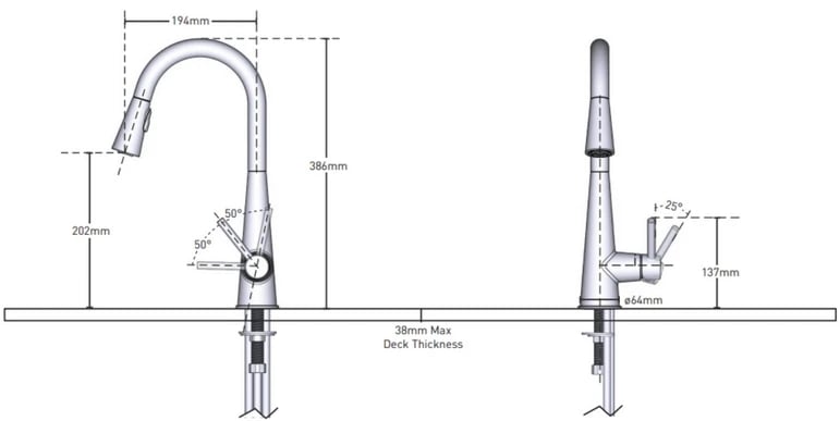 Ảnh Vòi rửa bát Moen GNMCL7864SRS 2