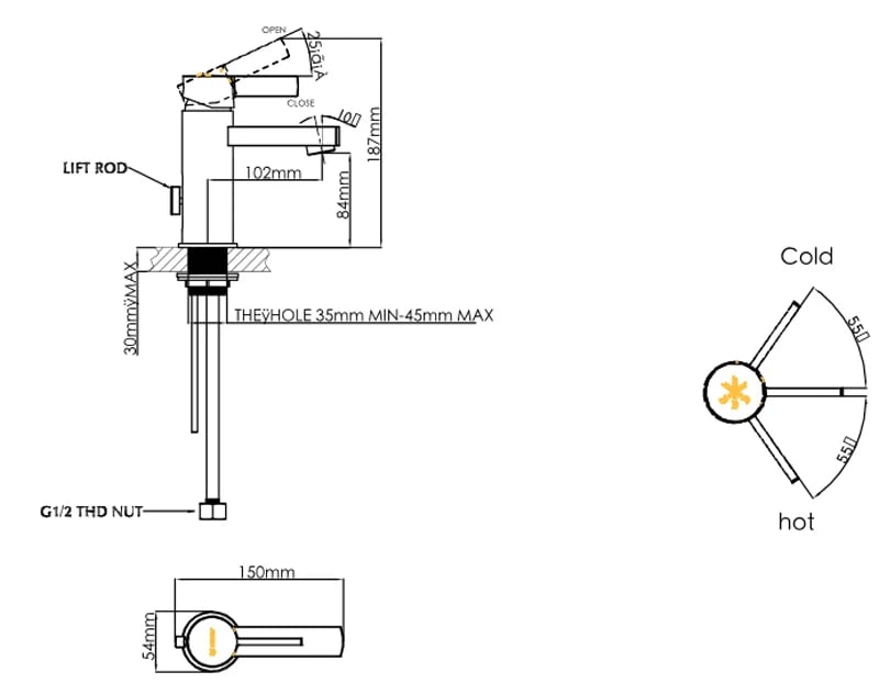 Ảnh Vòi chậu Moen GN57121 2